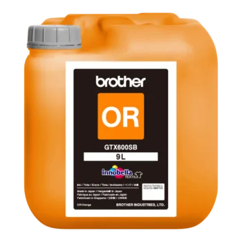 Atrament DTG i DTF Brother do drukarek GTX600 Extra Colors – kanister ORANGE 9 L GC-600RE09L-1