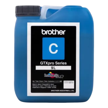 Atrament DTG i DTF Brother do drukarek GTXpro BULK - kanister CYAN 9 L GCX-4C09-1