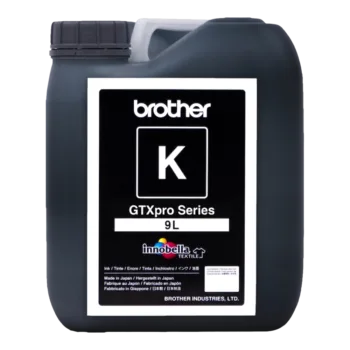 Atrament DTG i DTF Brother do drukarek GTXpro BULK - kanister BLACK 9 L GCX-4K09-1