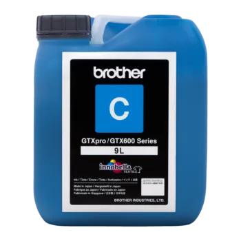 Atrament DTG i DTF Brother do drukarek GTX600 – kanister CYAN 9 L GCX-6C09L-1