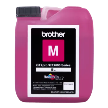 Atrament DTG i DTF Brother do drukarek GTX600 – kanister MAGENTA 9 L GCX-6M09L-1