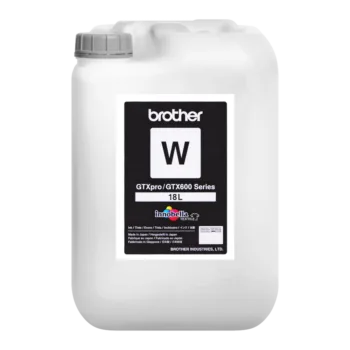 Atrament DTG i DTF Brother do drukarek GTX600 – kanister 18 L GCX-6W18L
