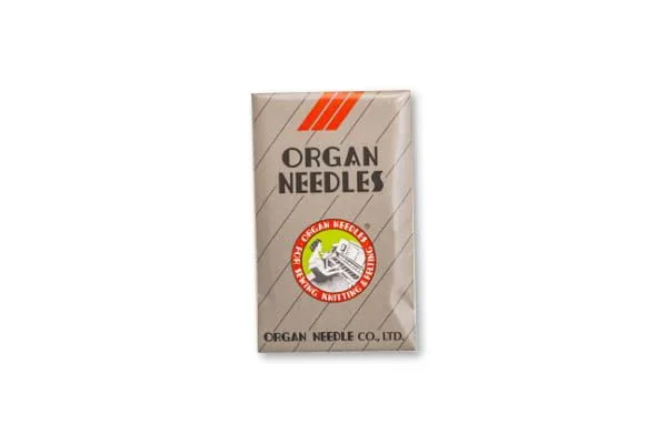 Igły do haftu Organ DBxK5 75 – papierowe opakowanie z pomarańczowym logo Organ.