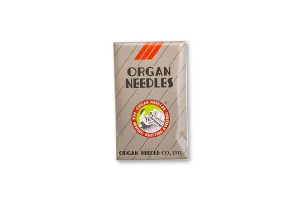 Igły do haftu Organ DBxK5 80 – papierowe opakowanie z pomarańczowym logo Organ.