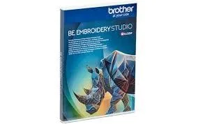 Opakowanie programu do haftu Brother BE EmbroideryStudio.
