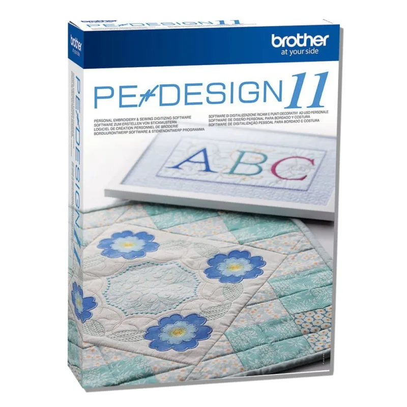 Opakowanie programu do haftu Brother PE-DESIGN 11.