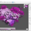 Program do haftu DRAWings XII PRO – barwny projekt napisu w edytorze haftów.