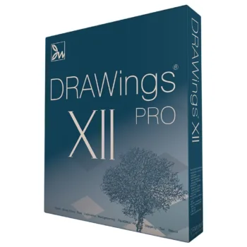 Opakowanie programu do haftu DRAWings XII PRO.