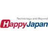 Logo Happy Japan na białym tle.