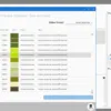 Program Happy PMS – lista zadań i kolorów nici w programie.