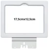 Zestaw tamborków magnetycznych Sewtech Magnaframe 8in1 do hafciarki – ramka z oznaczeniami 17,5 × 12,5 cm.