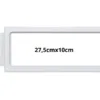 Zestaw tamborków magnetycznych Sewtech Magnaframe 8in1 do hafciarki – szeroka ramka z oznaczeniami 27,5 × 10 cm.