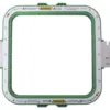 Tamborek magnetyczny Sewtech ST-M1010 do hafciarki – zielona ramka magnetyczna z uchwytami.