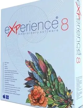 Opakowanie programu do haftu Wings Experience 8 Advanced.